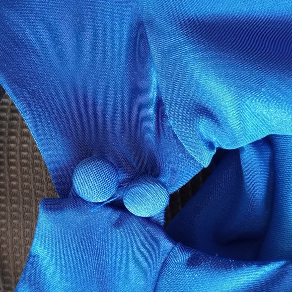 Blue blue 💙 B. Smart drop waist Dress Size small - Picture 6 of 9